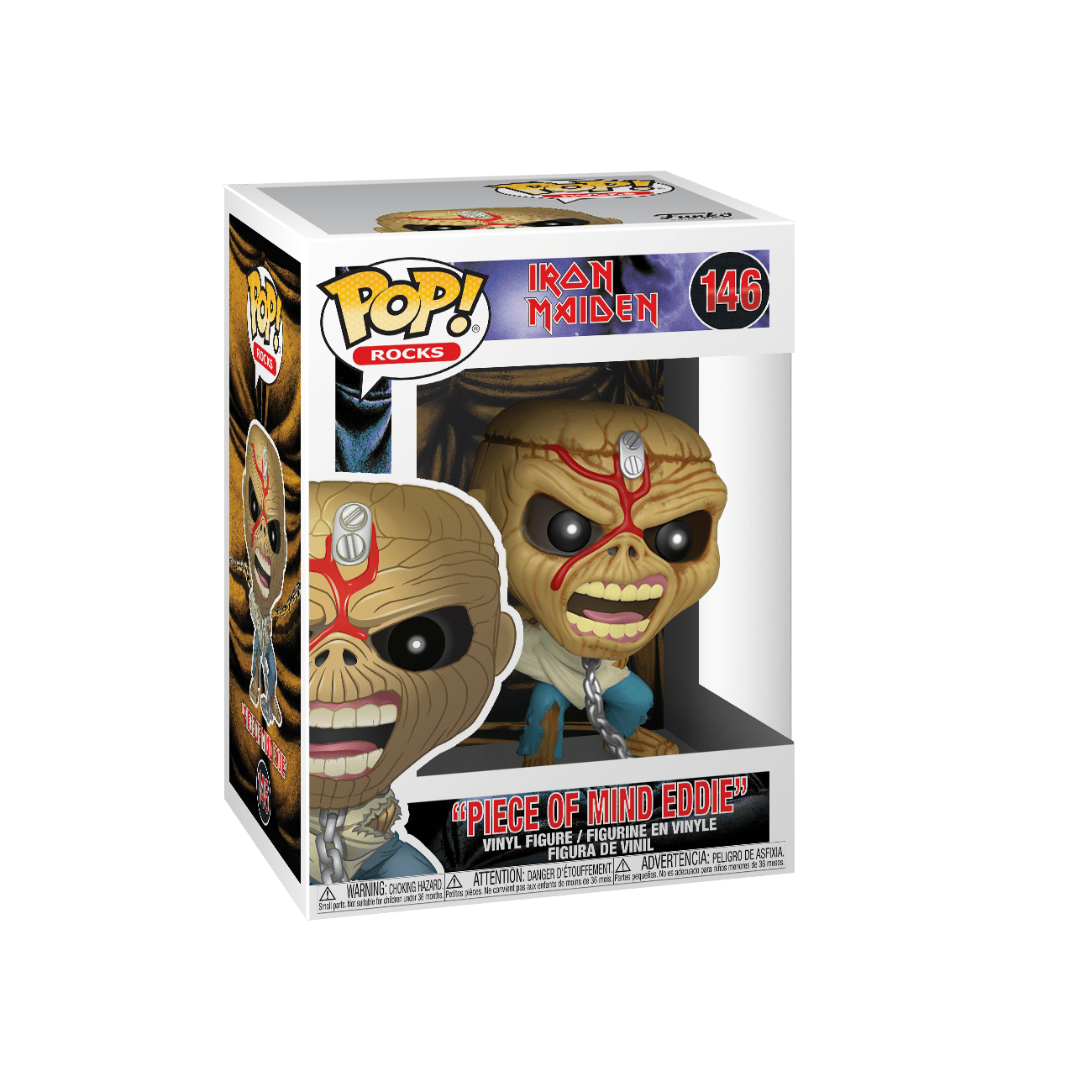 Funko! Pop Iron Maiden "Piece Of Mind Eddie" 146 Dream Pop World