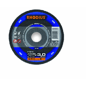 Discos de Corte de Ferro 125 x 3.0 x 22,23 - Rhodius - Caixa de 25 Discos de Corte de Ferro 125 x 3.0 x 22,23 - Rhodius - Caixa de 25